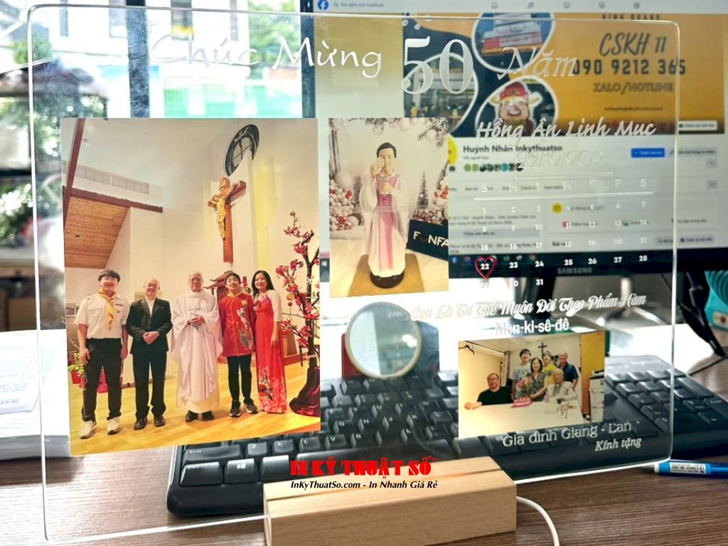 In ảnh pha lê TPHCM