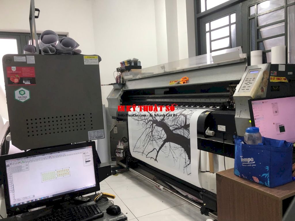 Xưởng in Canvas tại HCM - Màu sắc chân thật, khó phai