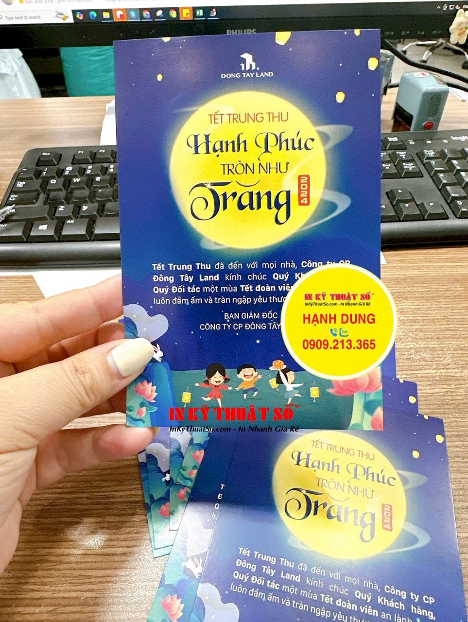 In thiệp chúc Trung thu đối tác, thiệp chúc mừng Trung thu cho nhân viên - INKTS2020 - Ảnh: 2