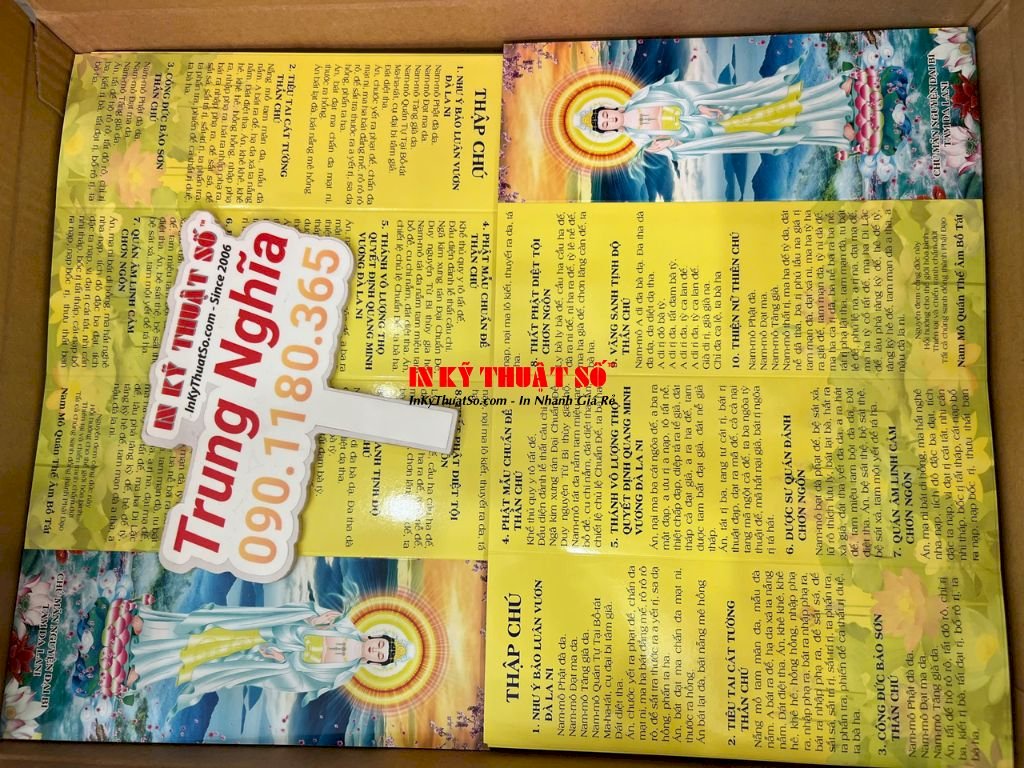 In tờ gấp giá rẻ TPHCM - Báo giá in tờ gấp 3, tờ gấp A4