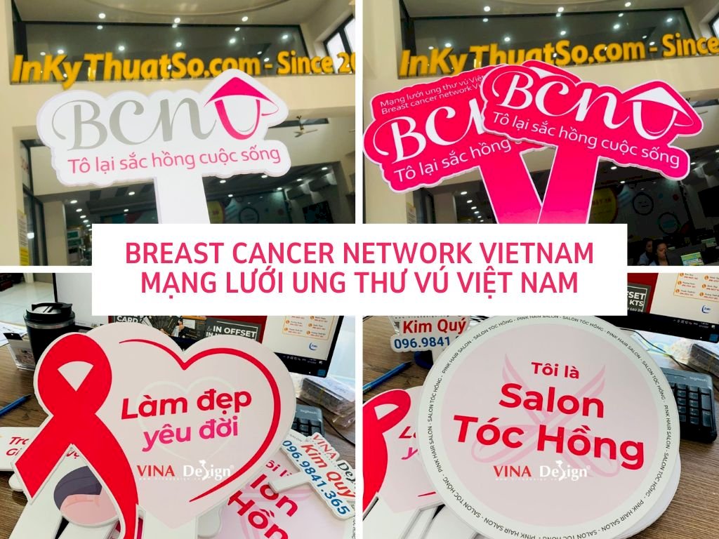 Công ty in ấn đồng hành cùng Mạng Lưới Ung Thư Vú Việt Nam - Breast Cancer Network Vietnam BCNV
