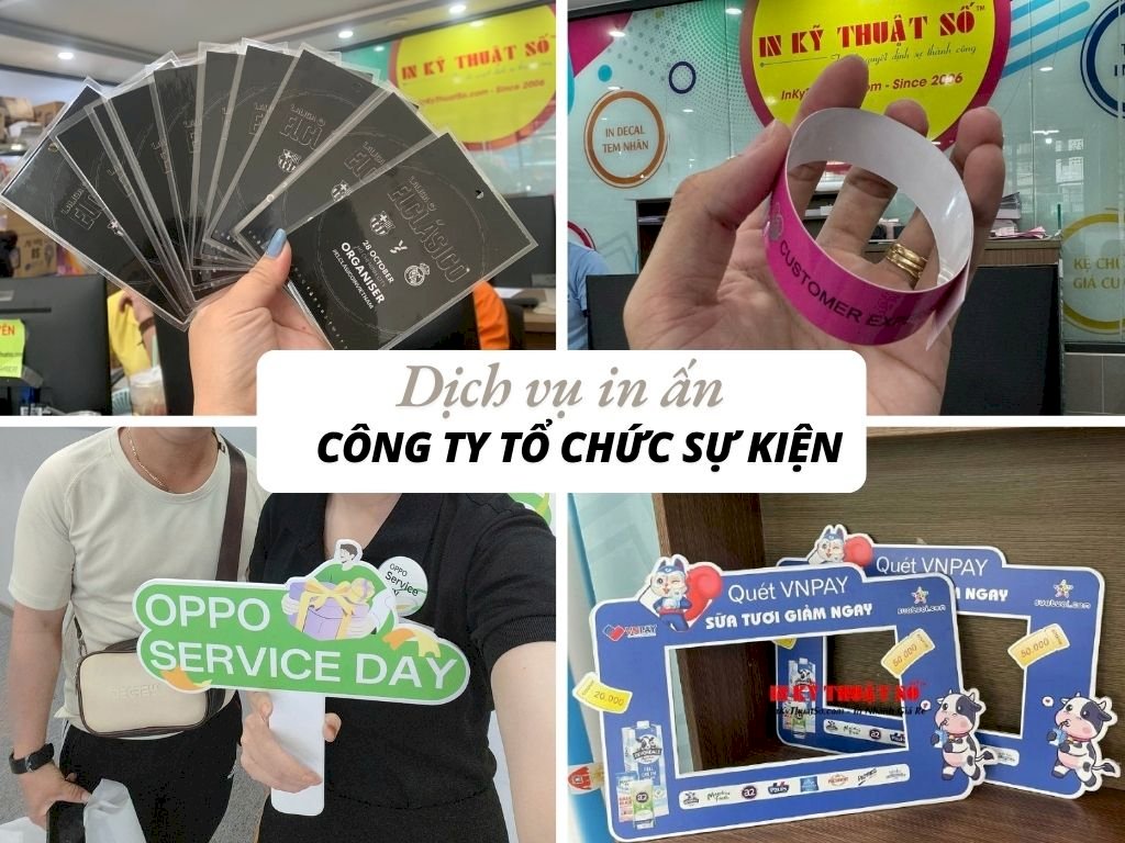 Dịch vụ in ấn công ty tổ chức sự kiện