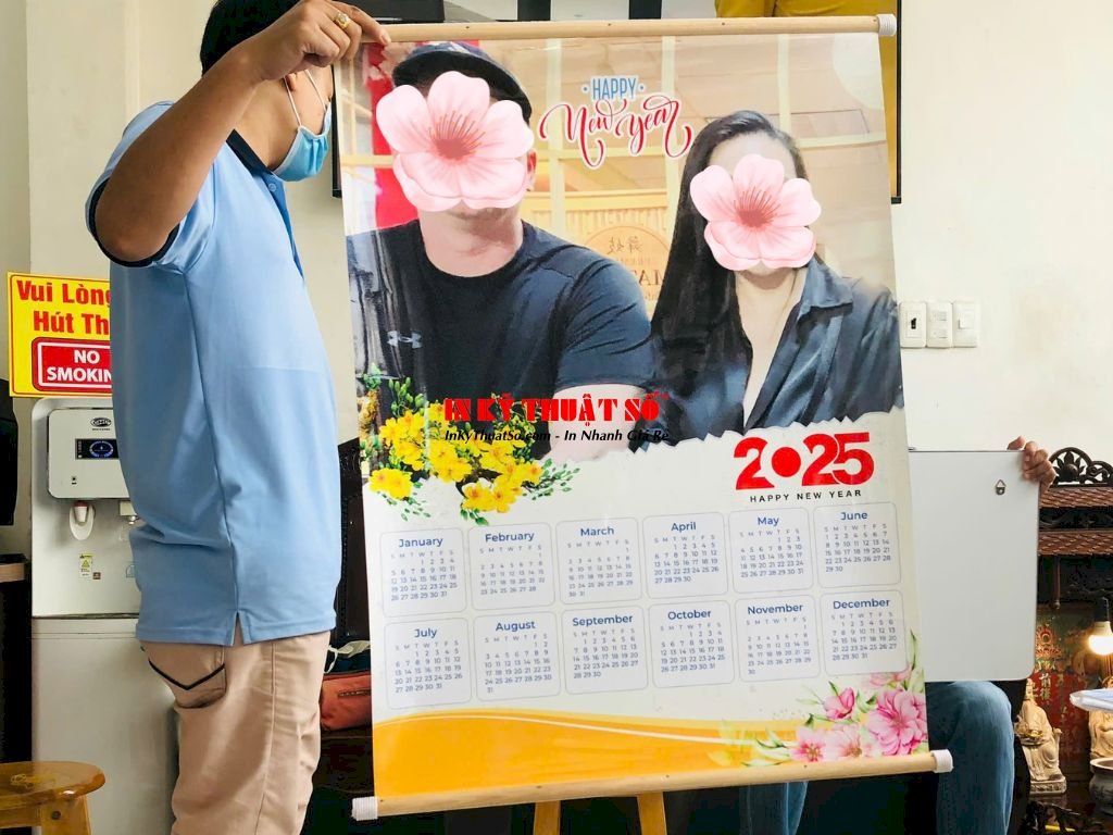 In lịch khổ lớn vợ chồng