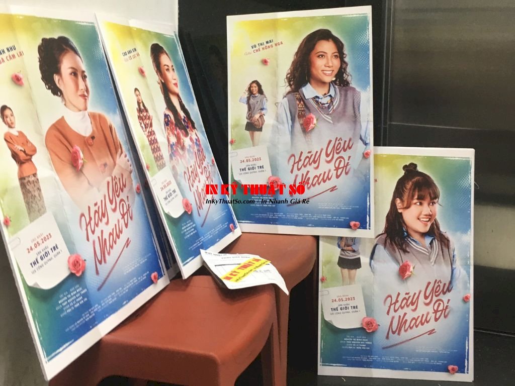In poster phim, poster cinema, poster kịch nói