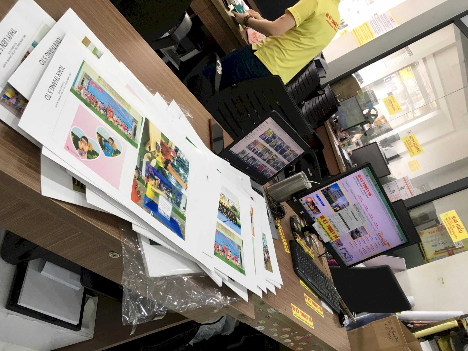 In trên giấy - Tạo ấn tượng trên chất liệu là Giấy