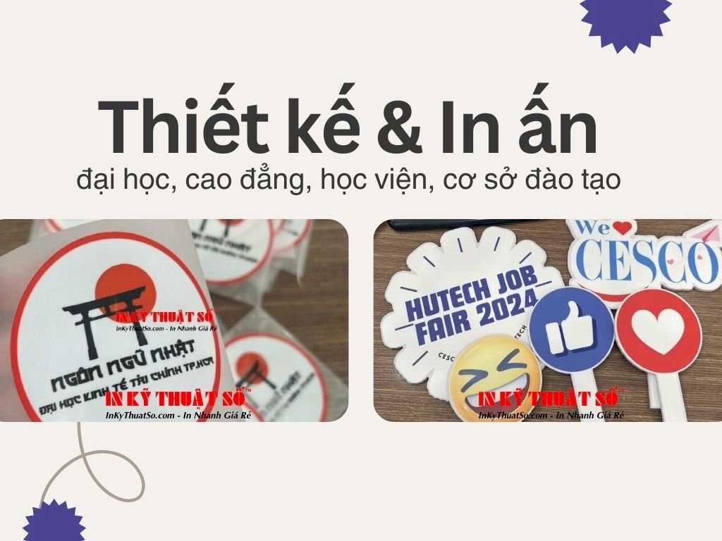 Dịch vụ in ấn trường đại học, cao đẳng, học viện, cơ sở đào tạo