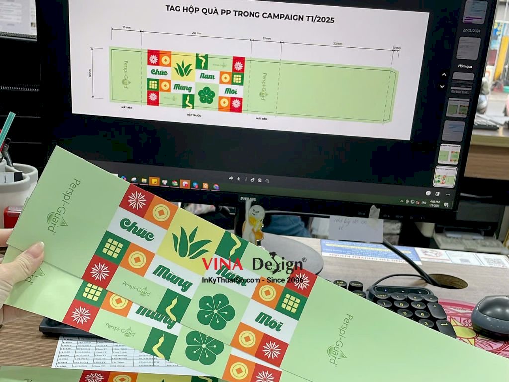 In giấy gói quà theo yêu cầu TPHCM