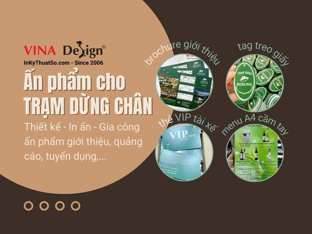 Dịch vụ in ấn cho trạm dừng chân rest stop