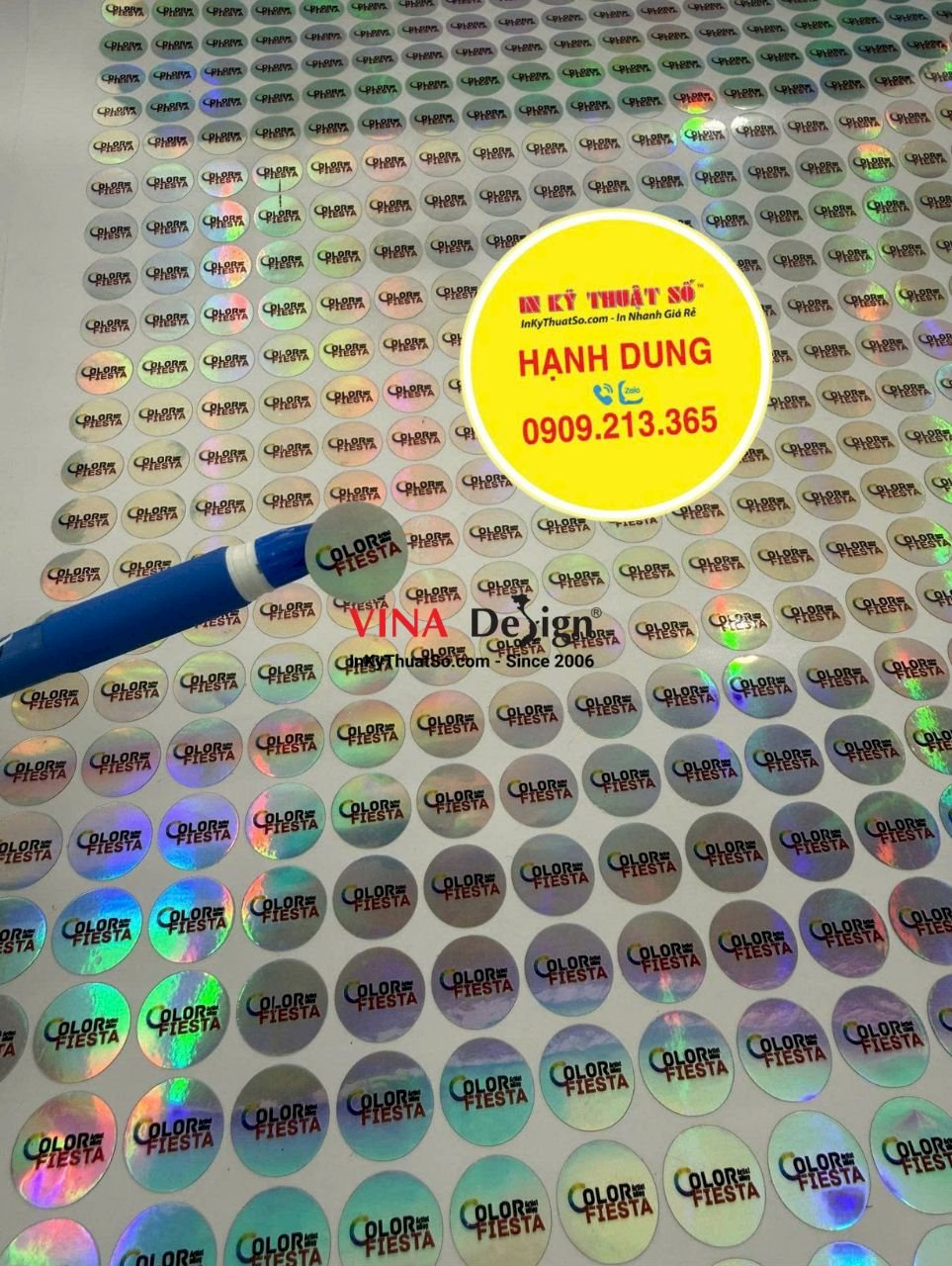 In Decal 7 màu - INKTS80