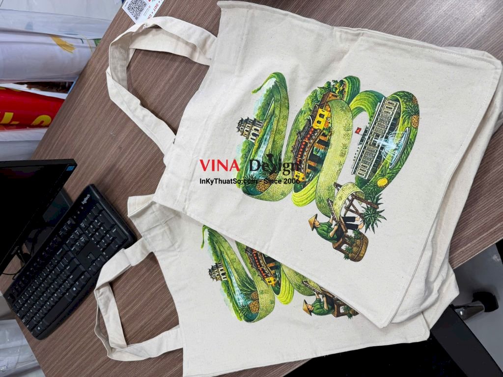 In túi canvas theo yêu cầu TPHCM