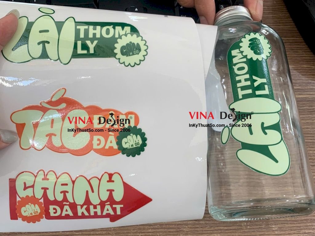 In chai thủy tinh giá rẻ TPHCM