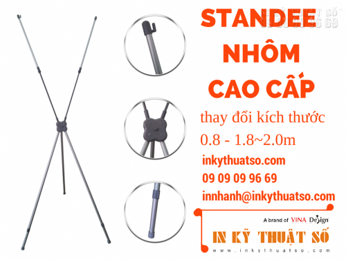 Standee nhôm cao cấp