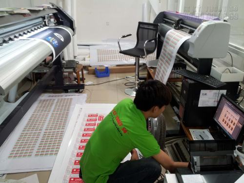 Bảng báo giá In tem nhãn