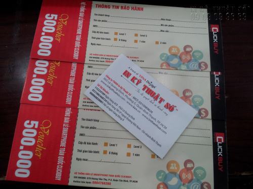 Thiết kế, in ấn voucher, combo khuyến mãi sản phẩm bánh trung thu