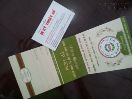 In thiệp chúc mừng ngày 20/11 trên giấy mỹ thuật cao cấp