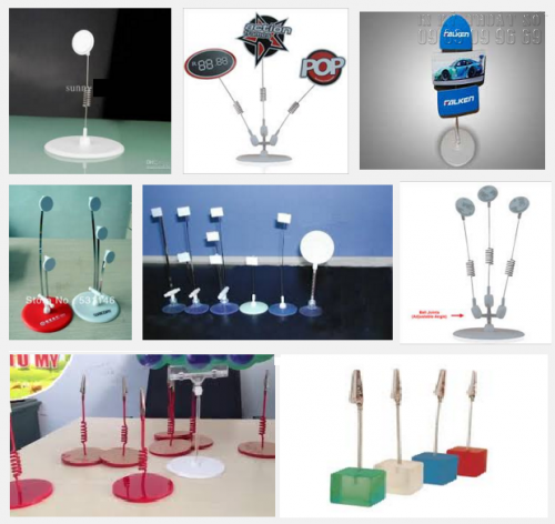 In nhanh wobbler để bàn, wobbler chân đế nhựa cứng với chất lượng in cao cấp