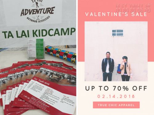 In tờ rơi quảng cáo dịch vụ, sản phẩm, thiết kế đẹp, giá rẻ tại TPHCM