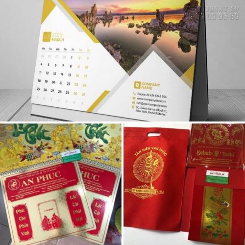 In lịch Tết doanh nghiệp - Món quà ý nghĩa dành khách hàng, đối tác