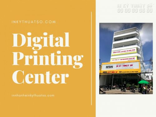 Trung tâm in kỹ thuật số TPHCM - Digital Printing Center in MBN Tower Office Building