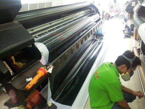 In Hiflex giá rẻ thành phẩm banner, phông nền, băng rôn, khẩu hiệu