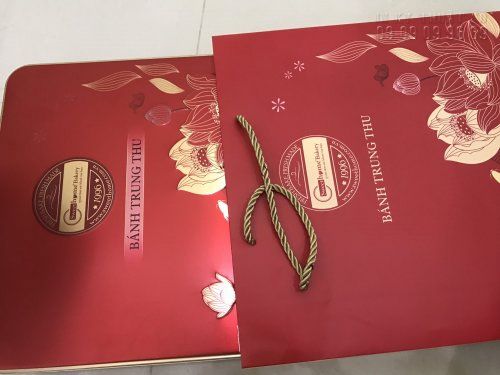 In túi giấy đựng bánh trung thu, in túi giấy quà tặng sự kiện - có thiết kế