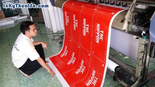 In ấn quảng cáo bền màu mực dầu