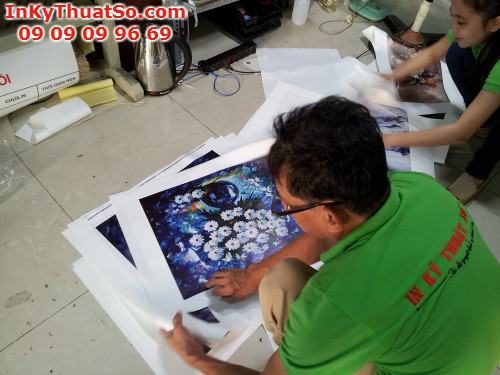 In Canvas ngoài trời