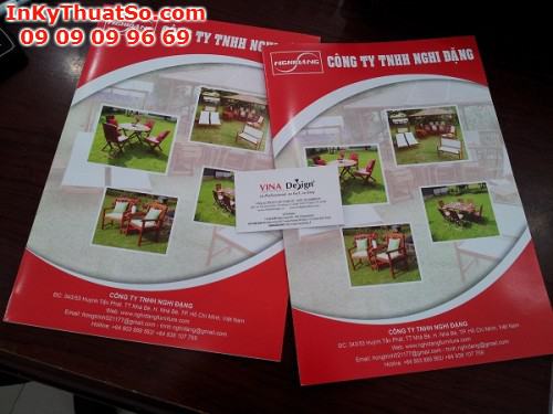 In catalogue lấy liền ứng dụng từ công nghệ in phun kỹ thuật số