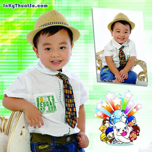 In hình lịch cho bé