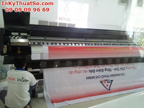 In kỹ thuật số khổ lớn nhanh chóng cho quảng cáo trong nhà ngoài trời tại Tp.HCM