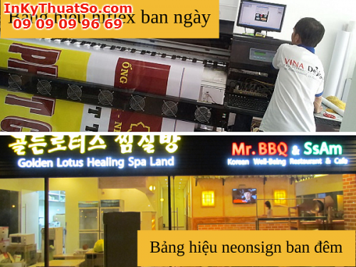 Làm bảng hiệu với đèn neonsign