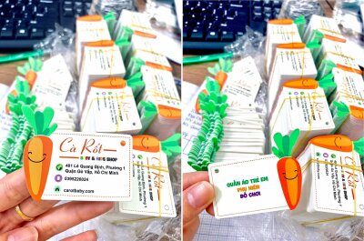 Đừng tiết kiệm khi thiết kế danh thiếp