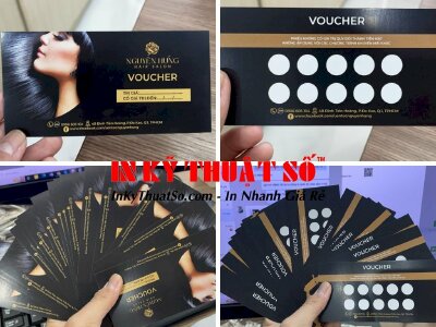 In voucher Hair salon 2 mặt, không màng, kích thước theo yêu cầu - INKTS296