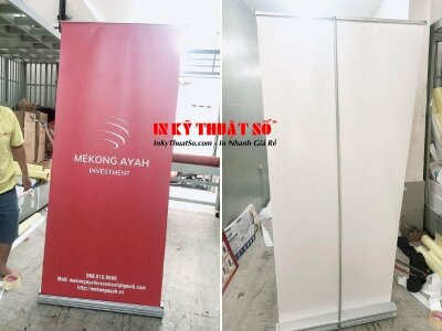 In poster PP dán Format 3li lắp banner cuốn trưng bày sự kiện trong nhà - INKTS315