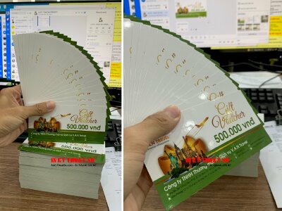 In phiếu quà tặng gilf voucher du lịch -  INKTS606