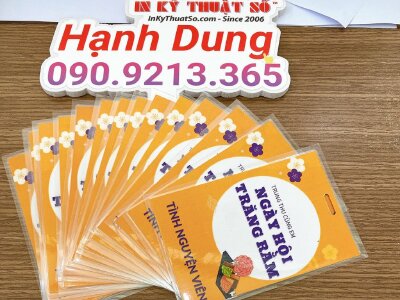 In thẻ tình nguyện viên sự kiện Trung thu cùng em Ngày hội trăng rằm - INKTS686