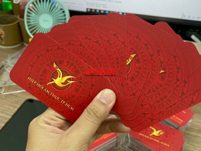 In card visit phó chủ tịch hiệp hội, in card bo góc 2 mặt - INKTS747