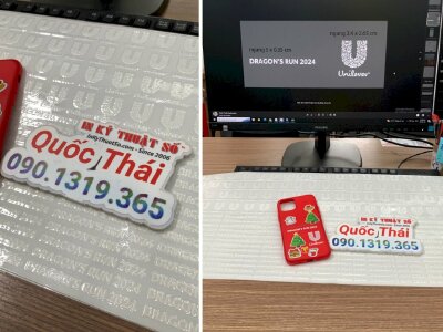 Sticker in nổi 3D UV DTF logo công ty đa quốc gia về sản phẩm tiêu dùng - INKTS1089