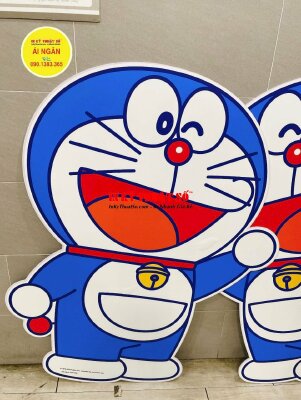 Dịch vụ làm mô hình Doraemon trang trí, trưng bày, in standee mô hình Đôrêmon - INKTS1838