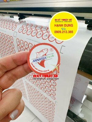 In tem dán sản phẩm cá hồi nhập khẩu, tem Decal dán sản phẩm - INKTS1767