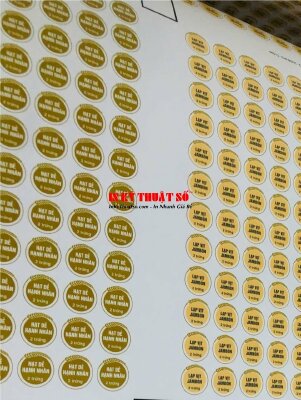 Làm tem nhãn bánh trung thu đường kính 2.5cm Decal sữa, tem nhân Hạt dẻ Hạnh nhân, Lạp vịt Jambon, Socola Rum nho 2 trứng - INKTS1987