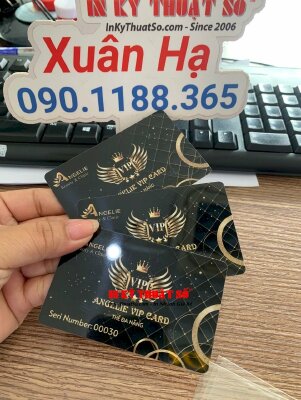 In thẻ khách hàng VIP Member Series cho Beauty & Clinic, in VIP card thẻ đa năng sử dụng dịch vụ - INKTS1898