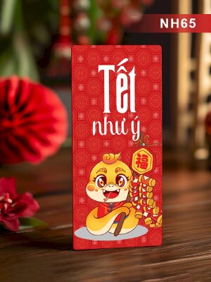 Dịch vụ in bao lì xì Tết Như Ý - Mã NH65 - INKTS2679