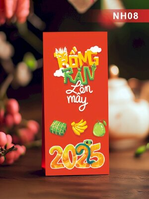 Design bao lì xì Rồng Rắn Lê Mây - Mã NH08 - INKTS2544