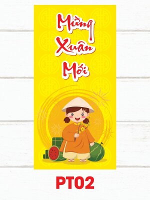 Bảng giá in bao lì xì thiết kế theo yêu cầu Mừng Xuân Mới - Mã PT02 - INKTS2458