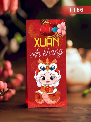 In bao lì xì dễ thương Xuân An Khang - Mã TT56 - INKTS2673