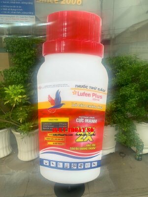 In standee PP dầu cán bóng, formex 5 li, viền formex gắn chân mâm tròn - INKTS339