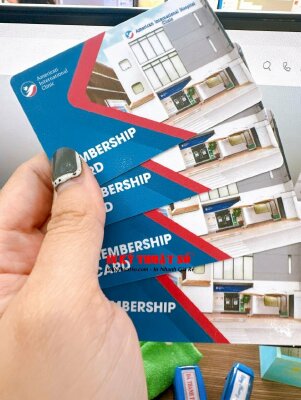 In thẻ Membership Card cho bệnh viện quốc tế - INKTS562