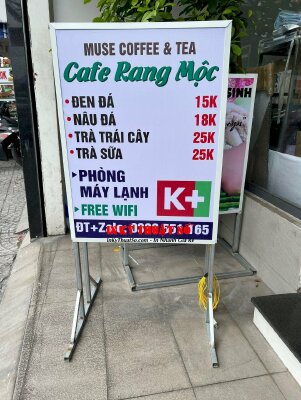 In bảng hiệu hộp đèn quán cafe, in hiflex bạt 3.2dzem - INKTS699