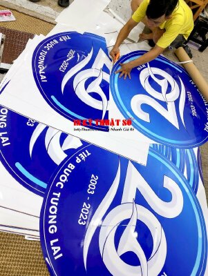 In bảng hiệu tròn treo quảng cáo sự kiện - INKTS669